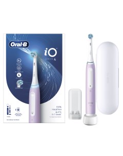 Электрическая зубная щетка iO Series 4 Lavender фиолетовая Oral-b