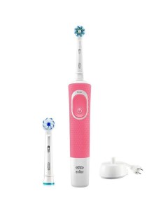 Щётка зубная Vitality 3D White D100 523 розовая Oral-b