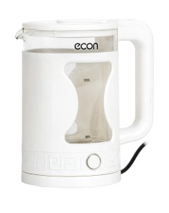 Чайник электрический ECO 1505KE 1 5 л белый Econ