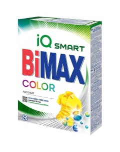 Стиральный порошок Color 400 гр автомат 4 шт Bimax