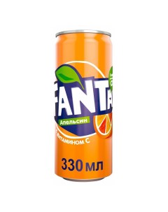 Газированный напиток Orange 0 33 л Fanta