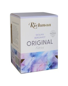 Чай черный Sicilian Bergamot в пирамидках 2 г х 20 шт Richman