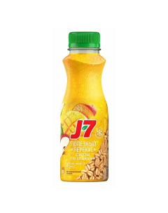 Напиток сокосодержащий Полезный завтрак персик манго яблоко 300 мл J7