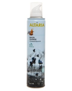 Льняное масло нерафинированное 250 мл Altaria