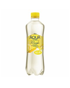 Вода питьевая Juicy лимон негазированная 500 мл Aqua minerale