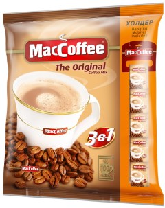 Кофейный напиток Маккофе 3в1 The Original 100 шт по 20 г Maccoffee