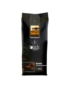 Кофе Black в зернах 1 кг Bianchi
