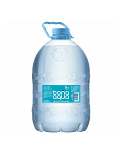 Вода питьевая негазированная 5 л Bona aqua