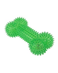 Игрушка пищалка для собак зеленый 15 см Dogman