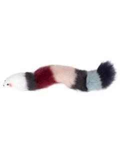 Погремушка для кошек Мышь натуральный мех разноцветный 30 5 см Триол