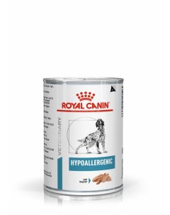 Консервы для собак Dermatology Hypoallergenic мясо 400г Royal canin