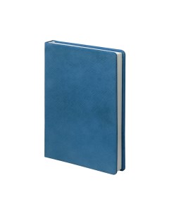 Ежедневник недатированный Italy А5 136 листов синий Attache