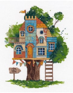 Набор для вышивания Дом милый дом 19х24 см 1510 Овен