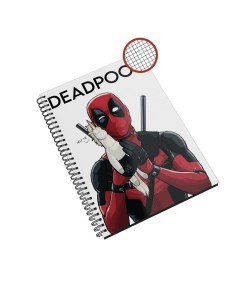 Блокнот Deadpool Дэдпул Marvel NP MVDP4 A5 2 A5 48 листов в клетку Сувенирshop