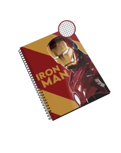 Блокнот Iron man Железный человек NP MVIM11 A5 2 A5 48л в клетку Каждому своё