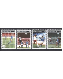 Почтовые марки Куба Финал Кубка мира по футболу ESPANA 82 Италия против Германии Спорт Почтовые марки мира