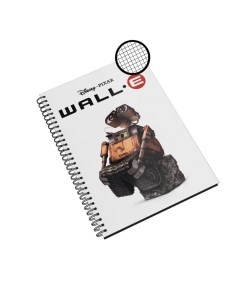 Блокнот WALL E Валли Мультфильм NP MUVL2 A5 2 A5 48л в клетку Каждому своё