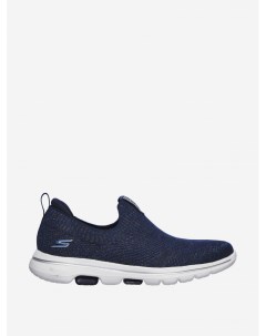 Слипоны женские Go Walk 5 Синий Skechers