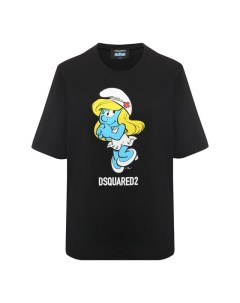 Хлопковая футболка x The Smurfs Dsquared2