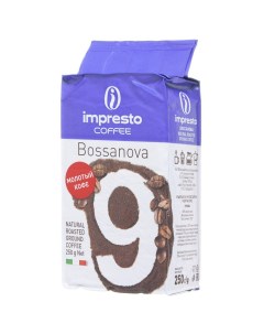 Кофе молотый Bossanova 250 г Impresto