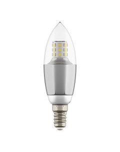 Светодиодная лампа E14 7W 4000K белый C35 LED Lightstar