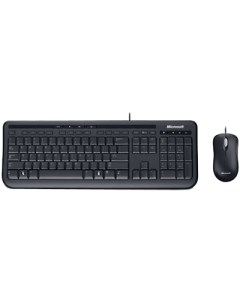 Клавиатура и мышь Wired Desktop 600 APB 00011 black USB RTL Microsoft