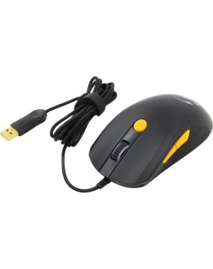 Мышь M8 610 31040064102 черный оранжевый 800 8200dpi USB 6 кнопок Genius