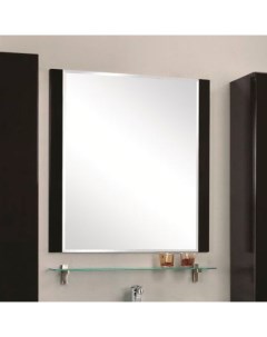 Зеркало Ария 80 черный глянец Aquaton
