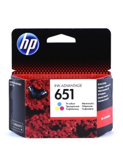 Картридж HP 651 C2P11AE Tri colour для Deskjet Ink Advantage 5575 5645 Hp (hewlett packard)