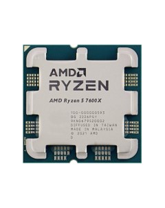 Процессор Ryzen 5 7600X 4700MHz AM5 L3 35840Kb 100 000000593 OEM Amd