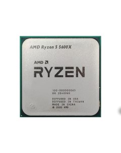 Процессор Ryzen 5 5600X 3700MHz AM4 L2 L3 32768Kb 100 000000065 OEM Amd