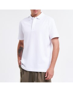 Белая футболка поло Rmrk