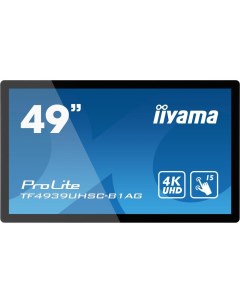Монитор 49 ProLite TF4939UHSC B1AG IPS 3840 2160 8ms DVI HDMI DisplayPort VGA Iiyama