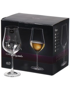 Бокал для вина 350 мл стекло 6 шт Tulipa CR350101T 40894 350 Bohemia