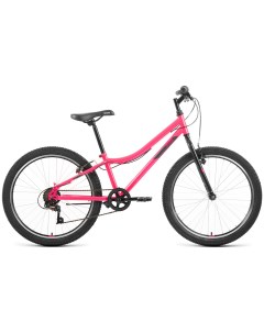 Велосипед MTB HT 24 1 0 24 6 ск рост 12 розовый серый RBK22AL24092 Altair