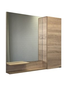 Зеркальный шкаф для ванной Варна 90 00 00009918 правый Comforty