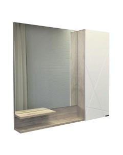 Зеркальный шкаф для ванной Мерано 90 00 00008508 правый Comforty