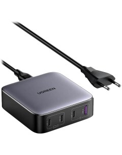 Зарядное устройство CD328 Desktop Fast Charger USB A 3xUSB C серый Ugreen