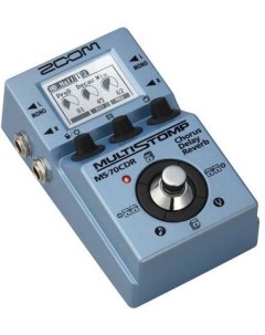 Процессоры эффектов для гитар MS 70CDR компактная мульти педаль эффектов для электрогитары Хорус Дил Zoom®
