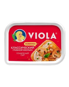 Сыр плавленый с грибами 35 БЗМЖ 400 г Viola