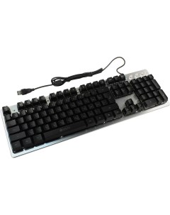 Клавиатура проводная 770G серый черный Oklick