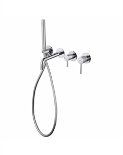 Смеситель для ванны Wasser Kreis AF8130 с душем, хром Abber