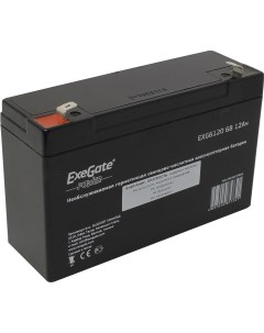 Аккумуляторная батарея для ИБП EXG6120 6V 12Ah Exegate