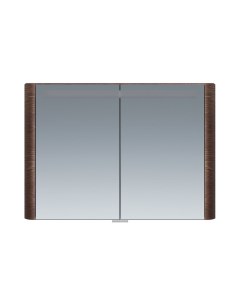 Зеркальный шкаф Sensation 1000х150 мм с подсветкой дуб табачный Am.pm.