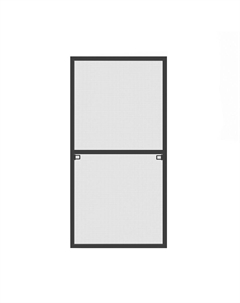 Сетка москитная 1080х440 мм для окна 1160х1000 мм серая Galichi
