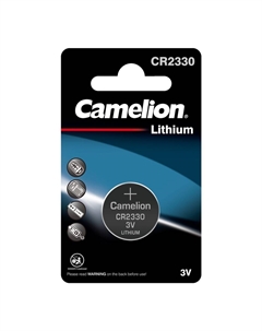 Батарейка BL-1 (CR2330-BP1) таблетка CR2330 3 В (1 шт.) Camelion