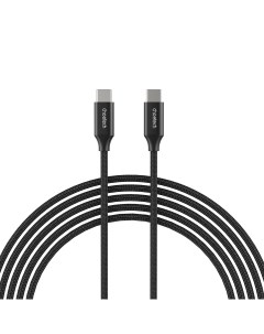 Кабель USB Type C USB Type C 2 м черный Choetech