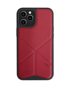 Чехол Transforma для iPhone 12 Pro Max Красный TRSFRED Uniq