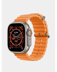 Смарт часы X9 Ultra золотистый оранжевый W&o
