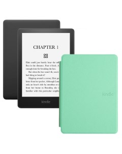 Электронная книга Kindle PaperWhite 2021 16Gb Special Offer Light Green Amazon